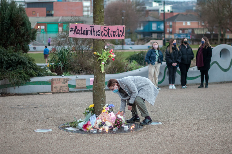 Sarah Everard vigil in Sheffield