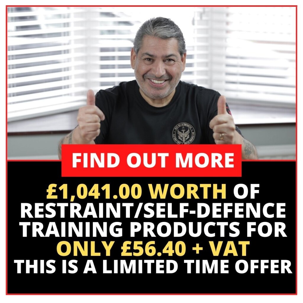 £1,041.00 Worth of RestraintSelf-Defence Training Products for Only £56.40 + Vat this is a limited time Offer