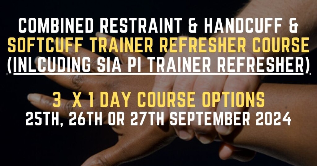 Restraint & Handcuff Instructor Refresher Courses 2024