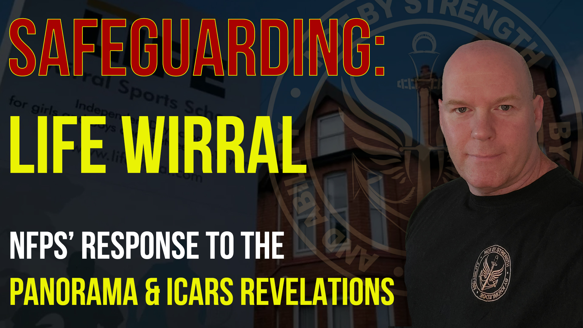 An NFPS blog post image referencing the Life Wirral Panorama and ICARS revelations, plus a resource about all things Restraint Reduction Network, RRN