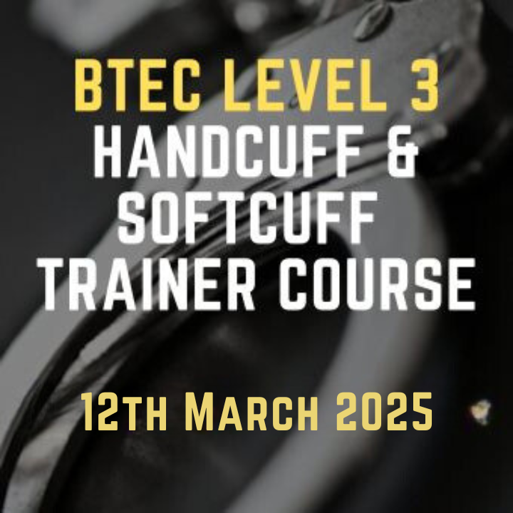 12th March 2025 Handcuff Instructor course